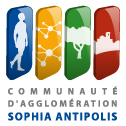 Logo de la Communauté d'Agglomération Sophia Antipolis